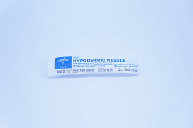 Medline SYR100187 Hypodermic Ndle 18G x 1.5inch (x)